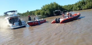 SE INCENDIÓ OTRO BARCO EN EL DELTA, EN ESTE CASO UN CRUCERO