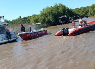SE INCENDIÓ OTRO BARCO EN EL DELTA, EN ESTE CASO UN CRUCERO