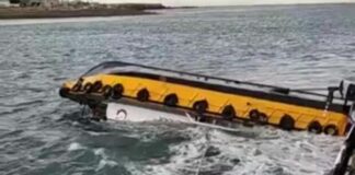 TRAGEDIA EN PUERTO DESEADO: UN REMOLCADOR DIO VUELTA DE CAMPANA MIENTRAS REMOLCABA A UN POTERO: HAY UN DESAPARECIDO