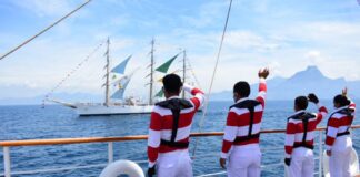 VIDEO – VELAS LATINOAMÉRICA 2022: LA FRAGATA LIBERTAD PARTIÓ DE BRASIL Y EL 9 DE MARZO ESTARÁ EN MAR DEL PLATA