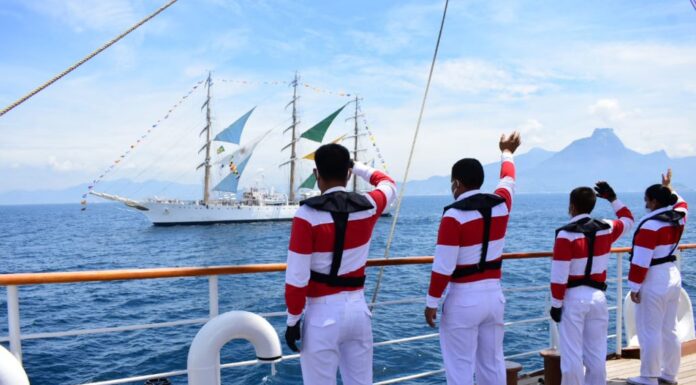 VIDEO – VELAS LATINOAMÉRICA 2022: LA FRAGATA LIBERTAD PARTIÓ DE BRASIL Y EL 9 DE MARZO ESTARÁ EN MAR DEL PLATA