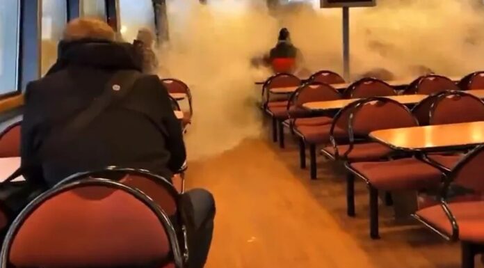 VIDEO – OLA GIGANTE IMPACTÓ EN UN FERRY EN ALEMANIA Y GENERÓ PÁNICO EN LOS PASAJEROS