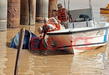 PARANÁ – CONTINÚA LA BÚSQUEDA DEL JOVEN DESAPARECIDO TRAS EL CHOQUE DE LA LANCHA CONTRA LA TOMA DE AGUA
