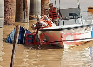 PARANÁ – CONTINÚA LA BÚSQUEDA DEL JOVEN DESAPARECIDO TRAS EL CHOQUE DE LA LANCHA CONTRA LA TOMA DE AGUA