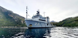 ISLA DE LOS ESTADOS – EL AVISO ARA “ESTRECHO SAN CARLOS” REALIZÓ EL RELEVO DE PUESTOS