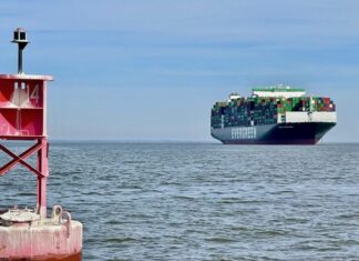 BUQUE DE LA MISMA EMPRESA QUE BLOQUEÓ EL CANAL DE SUEZ ENCALLÓ EN EEUU