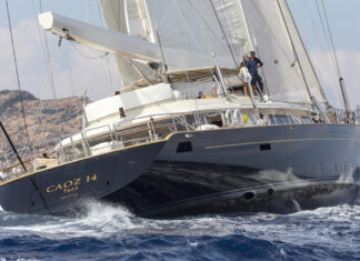 RENACE EL FAMOSO “CAOZ 14”, EL SUPER VELERO DE 56 METROS DE PERINI NAVI