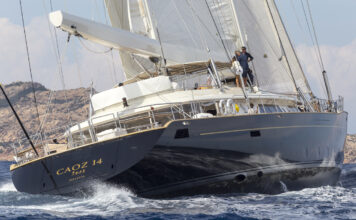 RENACE EL FAMOSO “CAOZ 14”, EL SUPER VELERO DE 56 METROS DE PERINI NAVI