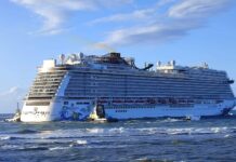 CRUCERO DE NORWEGIAN CON 4.800 PASAJEROS ENCALLA EN PUERTO PLATA (REP. DOMINICANA)