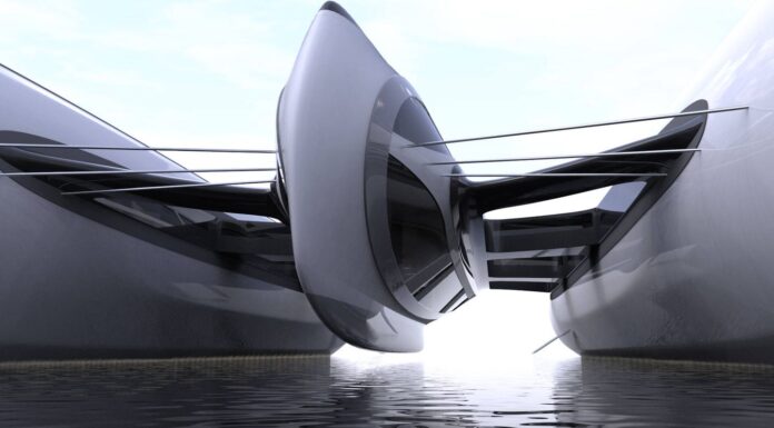 AIR YACHT, EL CATAMARÁN QUE VUELA COMO UN DIRIGIBLE