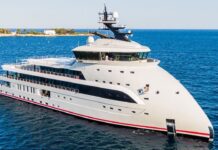 ATRACA EN MÁLAGA EL “OLIVIA O”, EL ORIGINAL YATE INSPIRADO EN BARCOS VIKINGOS