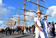 MAR DEL PLATA – LA FRAGATA LIBERTAD Y LOS GRANDES VELEROS DE AMÉRICA VIVEN SU FIESTA PUERTAS ABIERTAS