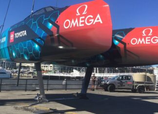 EL EMIRATES TEAM NEW ZEALAND UMPULSA LA TECNOLOGÍA A HIDROGENO VERDE + FOIL