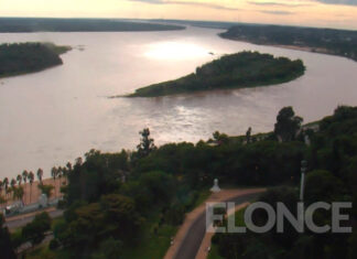 TRAS EL REPUNTE DEL RÍO, DESAPARECIÓ EL BANCO DE ARENA QUE EMERGIÓ FRENTE A PARANÁ