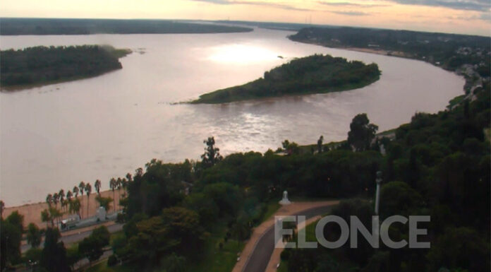 TRAS EL REPUNTE DEL RÍO, DESAPARECIÓ EL BANCO DE ARENA QUE EMERGIÓ FRENTE A PARANÁ