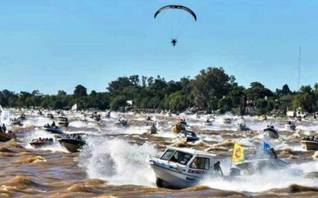 RESTAN POCOS LUGARES PARA COMPLETAR EL CUPO DE 1150 LANCHAS PARA LA 46° FIESTA NACIONAL DEL SURUBÍ EN GOYA