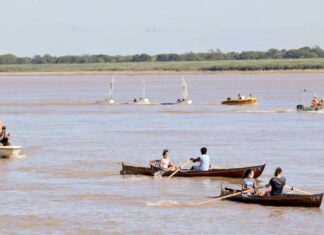 CORRIENTES – EVENTO INTERNACIONAL DE REMO EN EL CLUB DE REGATAS