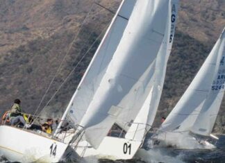 YACHTING – CAMPEONATO DE INVIERNO DE VELA J24 EN EL LAGO SAN ROQUE