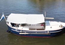 CLÁSICOS – DE BOTE SALVAVIDAS DE UN PETROLERO, A UNA ELEGANTE Y SEÑORIAL EMBARCACIÓN DE PASEO