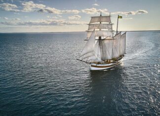 COMO EN LOS VIEJOS TIEMPOS, CAFÉ ENVIADO POR VELEROS PARA DISMINUIR EL DOMINIO EN ALTA MAR DE LOS BARCOS PESADOS
