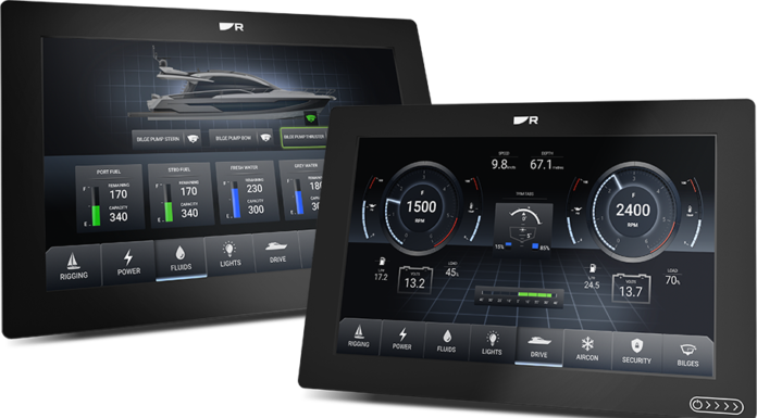 RAYMARINE, RADAR MARINO CYCLON Y SISTEMA DE CONTROL YACHTSENSE