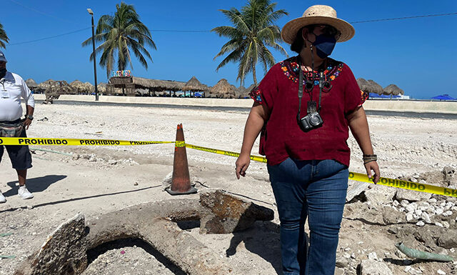 MÉXICO – PESCADORES HALLAN UNA ANCLA ANTIGUA QUE SE REMONTA A LA ÉPOCA COLONIAL (1521-1810)