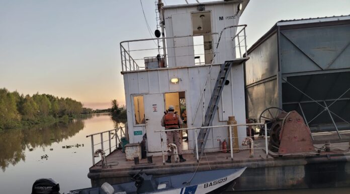 SEGURIDAD DE LA NAVEGACIÓN: PREFECTURA DETECTÓ UN BUQUE CON DEFICIENCIAS EN ZÁRATE