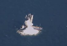 VIDEO – LA FUERZA AÉREA DE EEUU PRUEBA UNA BOMBA QUE HUNDE BARCOS EN EL GOLFO DE MÉXICO