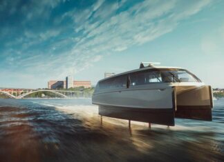 CANDELA PRESENTA EL P-12 SHUTLLE, UN FERRY ELÉCTRICO DE HISDROALAS QUE VUELA A 30 NUDOS