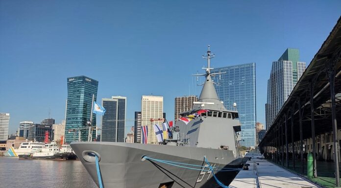 ARRIBÓ AL PAÍS EL NUEVO PATRULLERO OCEÁNICO “CORDERO”, UN BARCO DE ÚLTIMA GENERACIÓN
