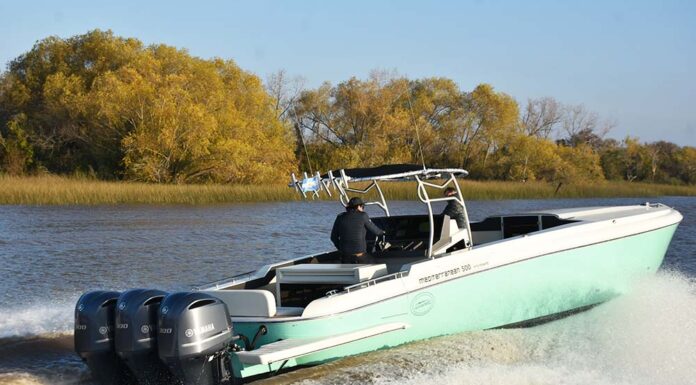 HOY EN ESLORAS PRESENTAMOS LA NUEVA MEDITERRANEAN 500 PRO FISHING CON 900 HP