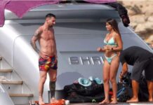 MESSI EN IBIZA EN UN YATE PERSHING 90 QUE SE ALQUILA POR 69 MIL EUROS POR SEMANA