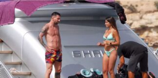 MESSI EN IBIZA EN UN YATE PERSHING 90 QUE SE ALQUILA POR 69 MIL EUROS POR SEMANA