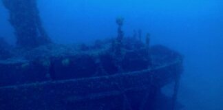 ENCUENTRAN UN BUQUE NAZI HUNDIDO POR UN TORPEDO DURANTE LA SEGUNDA GUERRA MUNDIAL CERCA DE LAS ISLAS GRIEGAS