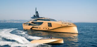 EL “YATE DE ORO” KHALILHA ESTÁ A LA VENTA Y AGUARDA COMPRADOR EN EL PUERTO DE GÉNOVA: ¿CUANTO CUESTA?