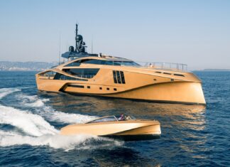 EL “YATE DE ORO” KHALILHA ESTÁ A LA VENTA Y AGUARDA COMPRADOR EN EL PUERTO DE GÉNOVA: ¿CUANTO CUESTA?