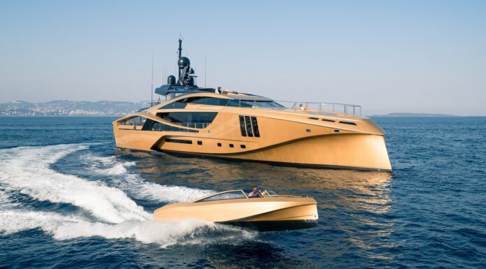 EL “YATE DE ORO” KHALILHA ESTÁ A LA VENTA Y AGUARDA COMPRADOR EN EL PUERTO DE GÉNOVA: ¿CUANTO CUESTA?