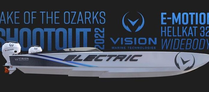 100 MILLAS NÁUTICAS (185 KM/H) ES EL OBJETIVO DE VISION MARINE EN UNA LANCHA ELÉCTRICA