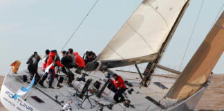 CINTA AZUL PARA EL “FORTUNA III” EN LA REGATA “TRIÁNGULO DEL PLATA 2022”