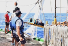 ADIESTRAMIENTO EN NAVEGACIÓN A BORDO DE LA FRAGATA ARA LIBERTAD