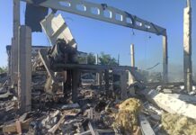 UN MISIL ANTIAÉREO DESTRUYÓ EL ASTILLERO UCRANIANO “MS MARINE” QUE FABRICA SEMIRRIGIDOS