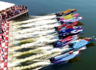 POR EL MALESTAR DE LA GENTE, SUSPENDIERON LA CARRERA DE F1 POWER BOAT EN SAN LUIS