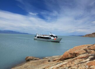 EL RETROCESO DEL HIELO PERMITIÓ MEDIR LA PROFUNDIDAD DEL LAGO VIEDMA , UNO DE LOS MÁS PROFUNDOS DEL CONTINENTE