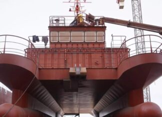 TANDANOR PRESENTA AVANCES EN LA CONSTRUCCIÓN DEL BUQUE HIDROGRÁFICO SWATH