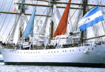 LA FRAGATA ARA “LIBERTAD” YA SE ENCUENTRA EN AGUAS IRLANDESAS