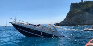 ITALIA – NAUFRAGA UN SPORT CRUISER DE 10 METROS Y SUS TRIPULANTES FUERON RESCATADOS SANOS Y SALVOS