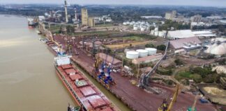 INVESTIGAN SI EL AGUA DE LASTRE DE LOS BUQUES DE ULTRAMAR CONTAMINA EL RÍO PARANÁ