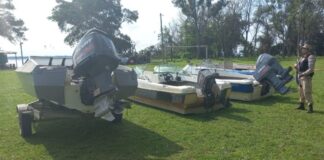 INTERCEPTARON EN CORRIENTES CUATRO LANCHAS DE ALTAS CILINDRADAS VINCULADAS AL NARCOTRÁFICO
