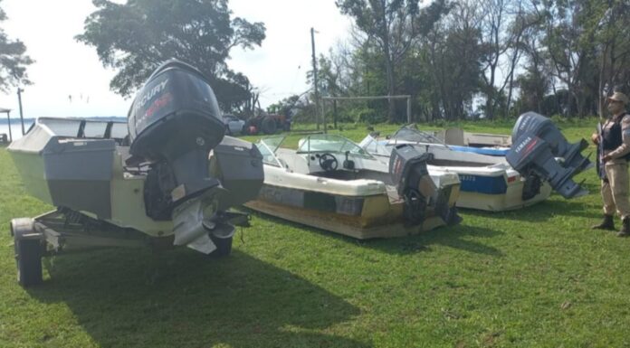 INTERCEPTARON EN CORRIENTES CUATRO LANCHAS DE ALTAS CILINDRADAS VINCULADAS AL NARCOTRÁFICO