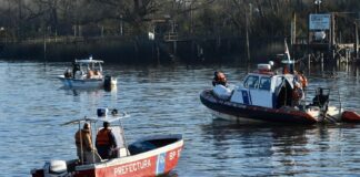 HALLARON LOS CUERPOS DE LAS DOS VÍCTIMAS DEL ACCIDENTE DE LANCHAS EN EL RÍO LUJÁN